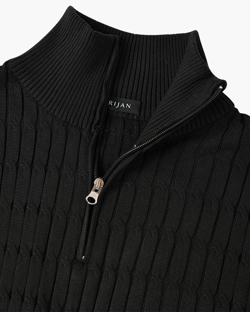 GWANGJU Half Zip Sweater