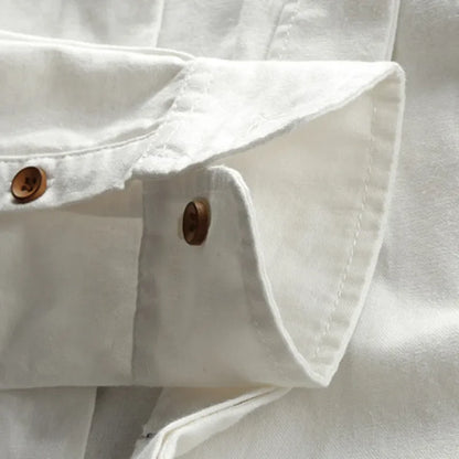 Asuka Japanese Linen Shirt