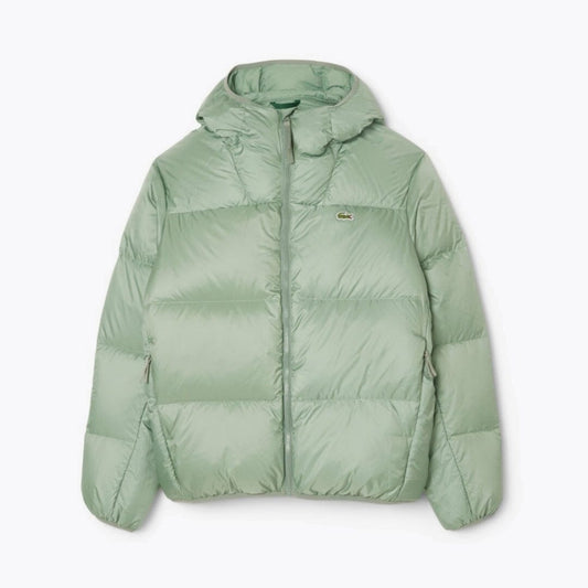 L.C Short Water-Repellent Hooded Puffed Jacket