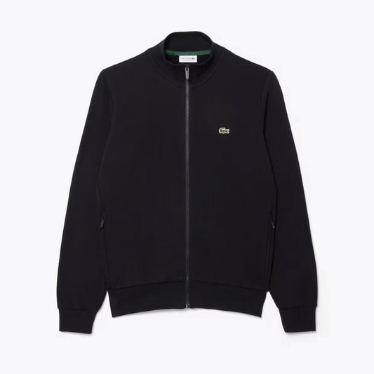 L.C Zip-Up High Neck Fleece Sweatshirt